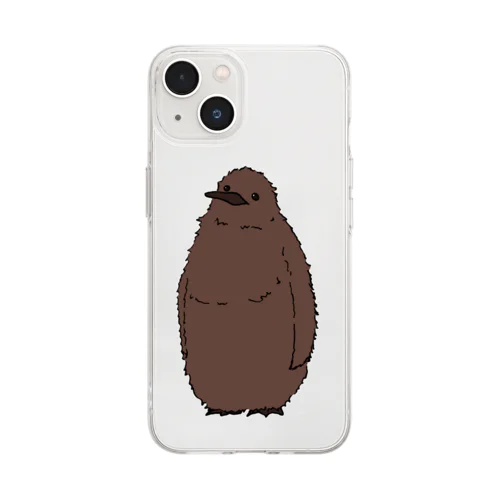 はぐれペンギン カラー Soft Clear Smartphone Case