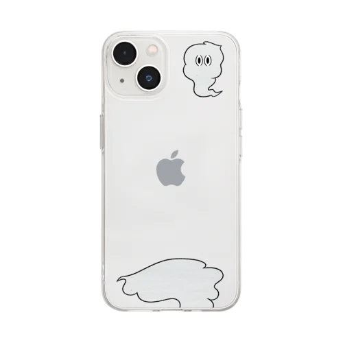 クラウドくん／iphone13 Soft Clear Smartphone Case