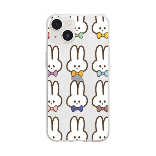 いっぱいららちゃん Soft Clear Smartphone Case