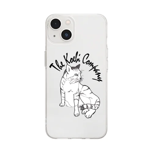 愛猫みゃあ小物 Soft Clear Smartphone Case