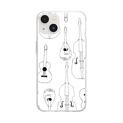 マンドリンオーケストラ(MONOQLO) Soft Clear Smartphone Case