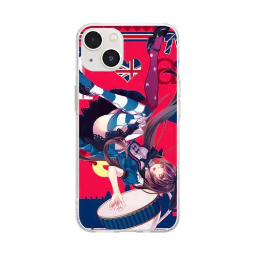 英国アリス Soft Clear Smartphone Case