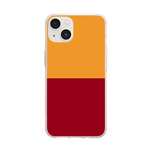 昔の特急電車の色 Soft Clear Smartphone Case