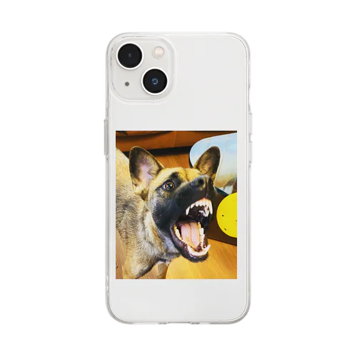 はな Soft Clear Smartphone Case