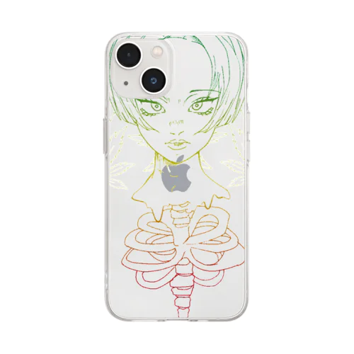 あ Soft Clear Smartphone Case