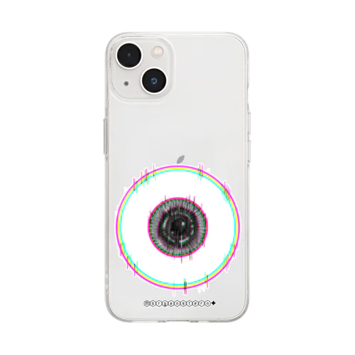 Eyeball (目玉) Soft Clear Smartphone Case