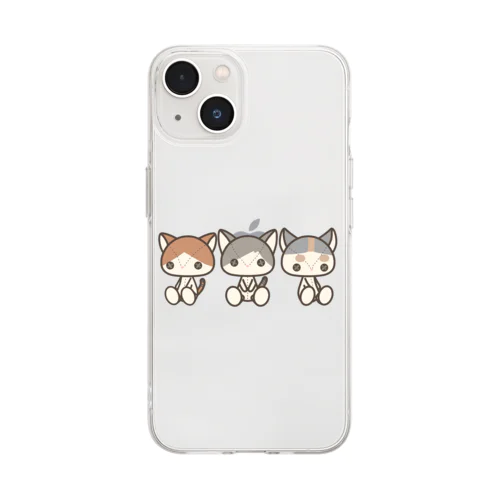 ぬいぬい Soft Clear Smartphone Case