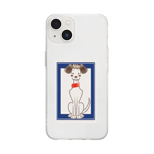 mix犬ベンくん Soft Clear Smartphone Case