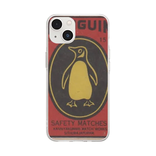 ペンギン penguin Soft Clear Smartphone Case