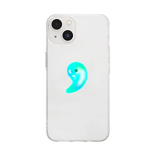 勾玉　 Soft Clear Smartphone Case