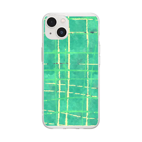 texture #003 Soft Clear Smartphone Case