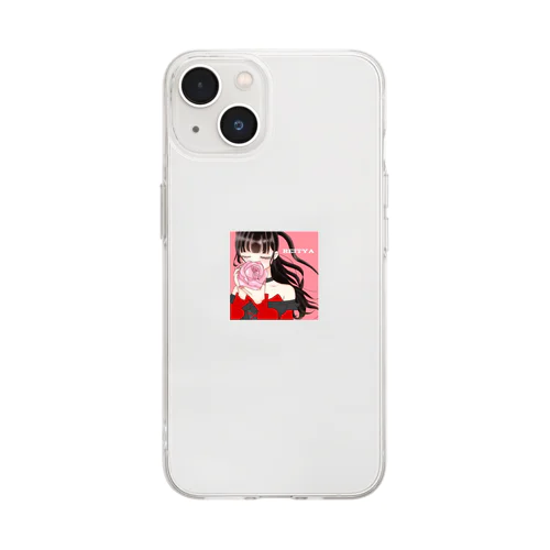 れい茶ちゃんグッズ Soft Clear Smartphone Case