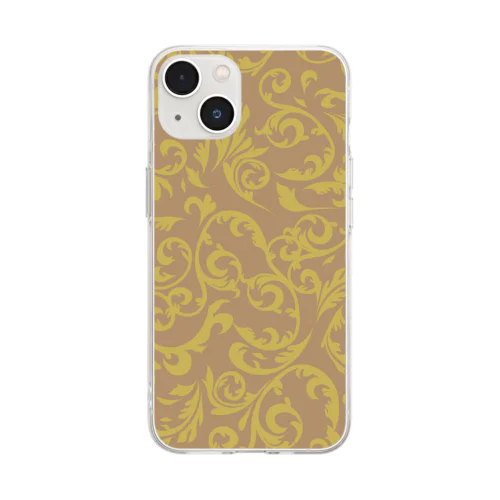 rococo bage Soft Clear Smartphone Case