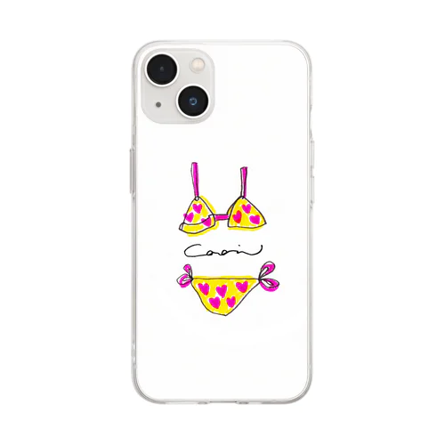 Bikini case ソフトクリアスマホケース