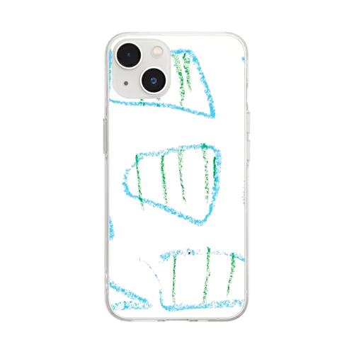 アートセラピーのじかん２ Soft Clear Smartphone Case