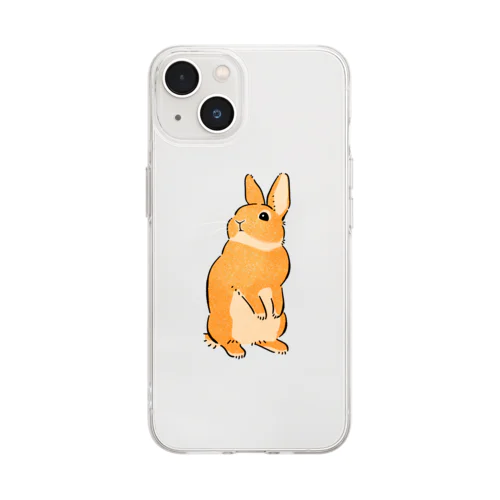 うたっちうさぎ Soft Clear Smartphone Case