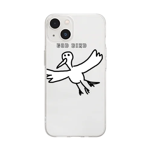 GOD BIRD Soft Clear Smartphone Case