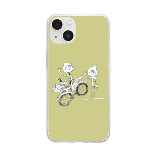 デリバリーベンリー Soft Clear Smartphone Case