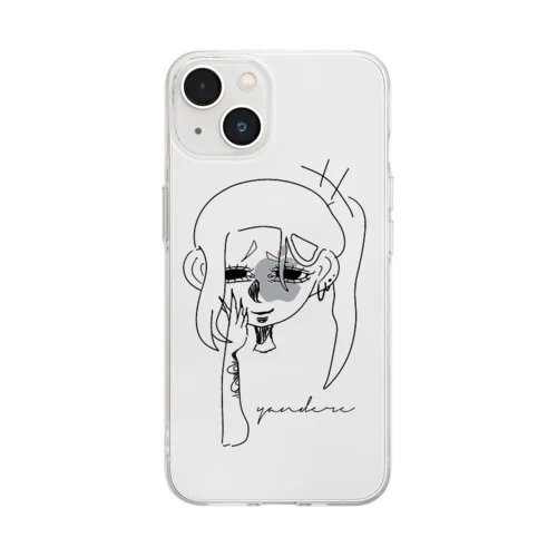 yandere Soft Clear Smartphone Case