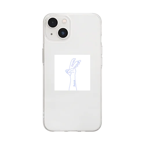 12cc Peace Soft Clear Smartphone Case