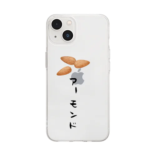 アーモンド Soft Clear Smartphone Case