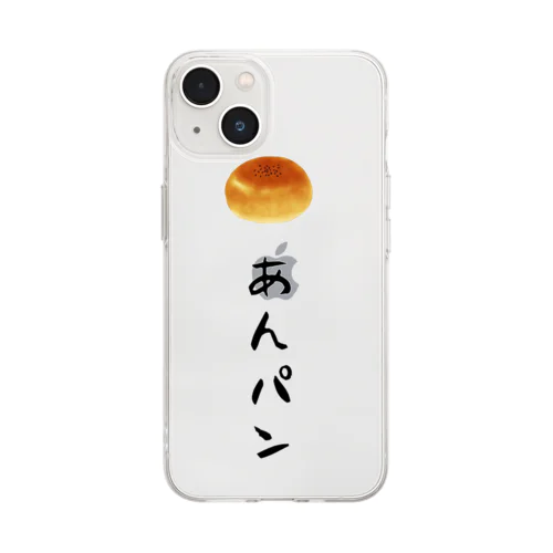 あんパン Soft Clear Smartphone Case