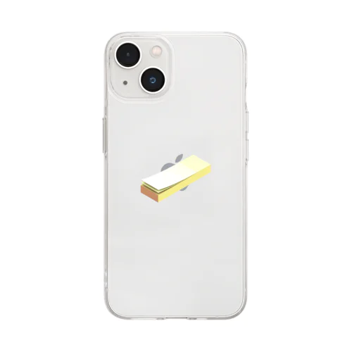 ふせん Soft Clear Smartphone Case