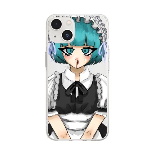 メイド Soft Clear Smartphone Case