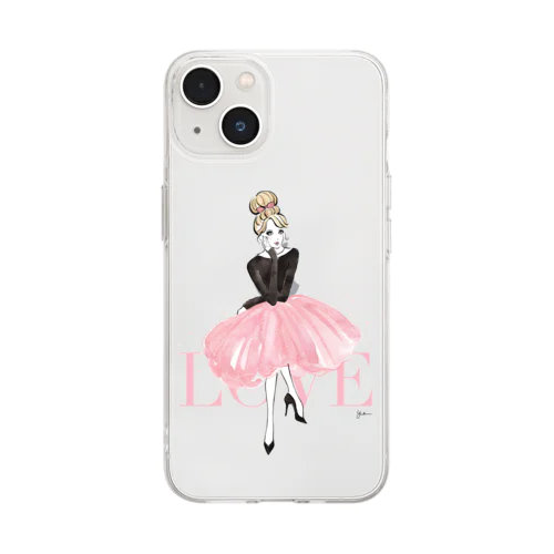 LOVE Soft Clear Smartphone Case