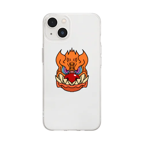 地獄の番犬 Soft Clear Smartphone Case