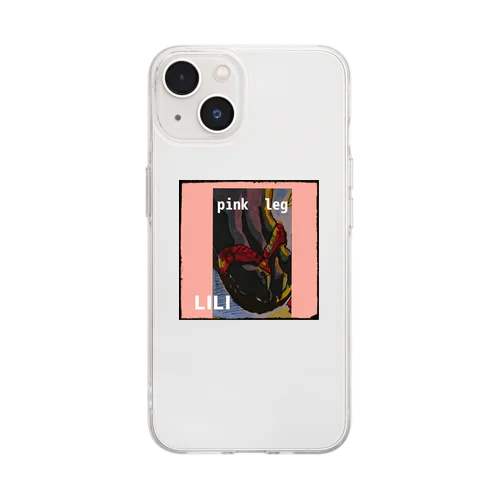 【pink  leg】LILI Soft Clear Smartphone Case