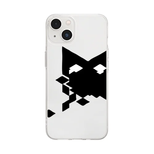 crying cat Soft Clear Smartphone Case