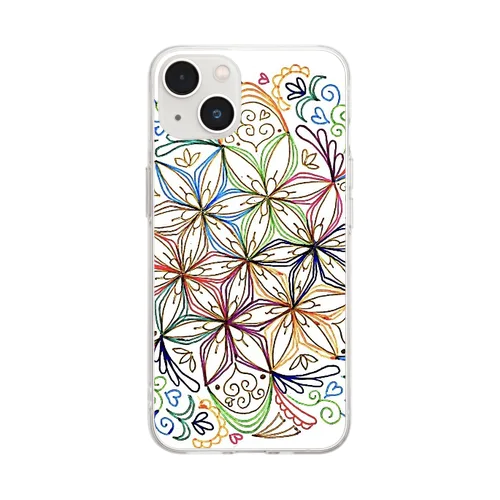 abstract Soft Clear Smartphone Case