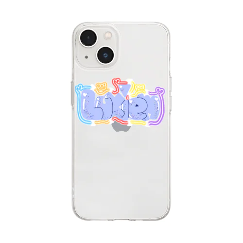 ラクシエムロゴ Soft Clear Smartphone Case