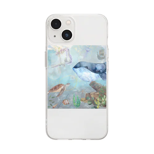 海 Soft Clear Smartphone Case