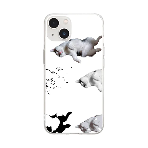 NEKOACHAN KAWAII Soft Clear Smartphone Case