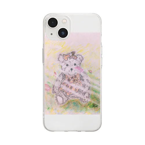 さくら Soft Clear Smartphone Case