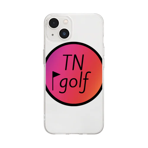 TN golf ソフトクリアスマホケース