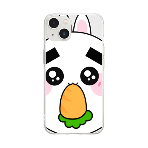 うさぎゆちお Soft Clear Smartphone Case