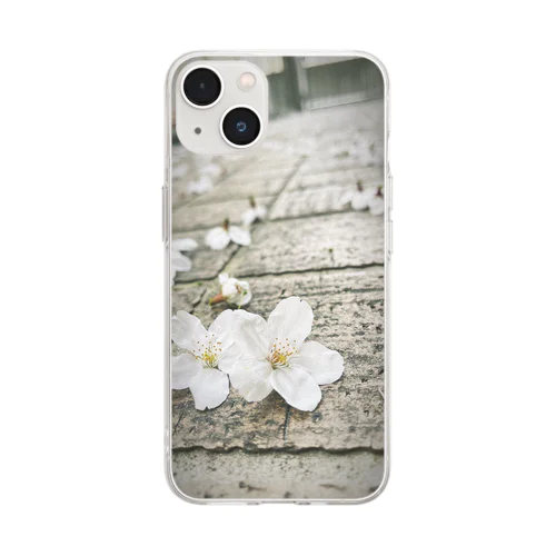 寄り添う桜🌸🌸 Soft Clear Smartphone Case