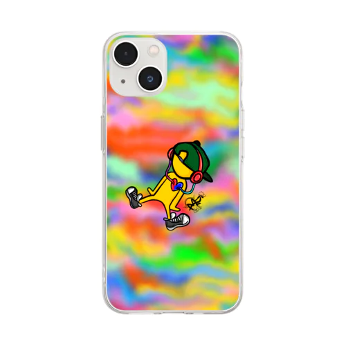 🙂🎧🌈 Soft Clear Smartphone Case