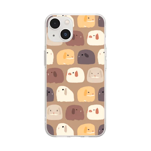 垂耳煉瓦 Soft Clear Smartphone Case