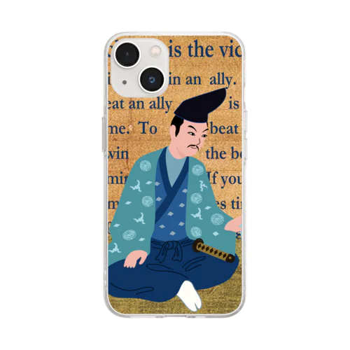 蒼き義経 Soft Clear Smartphone Case