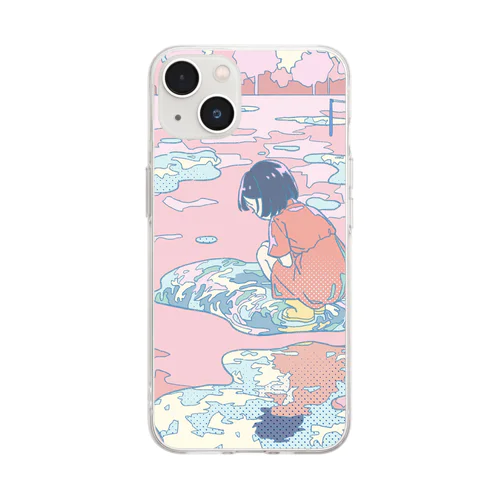 あ Soft Clear Smartphone Case