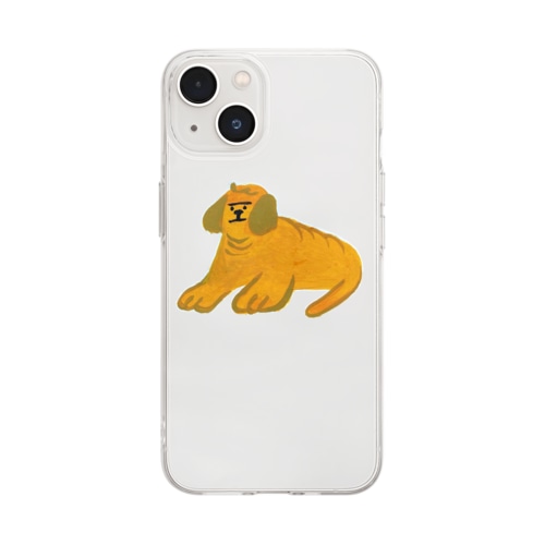 イッヌ Soft Clear Smartphone Case