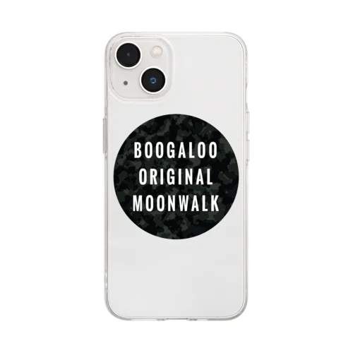 ブガルー　ムーンウォーク Soft Clear Smartphone Case