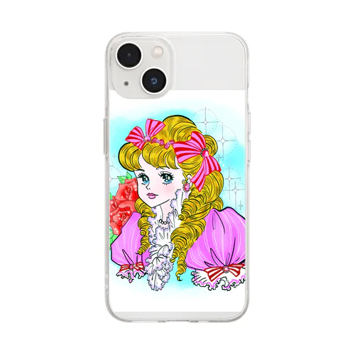 きらきらプリンセス Soft Clear Smartphone Case