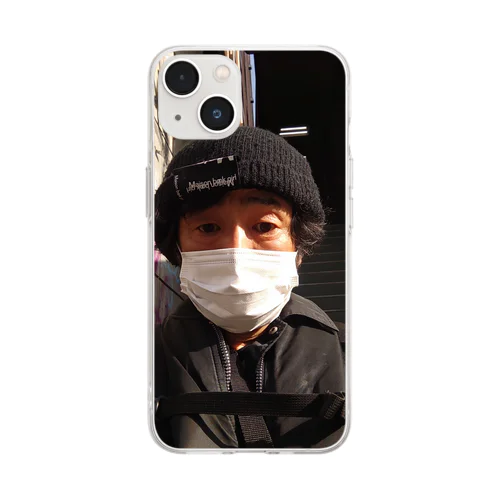 はまじん Soft Clear Smartphone Case