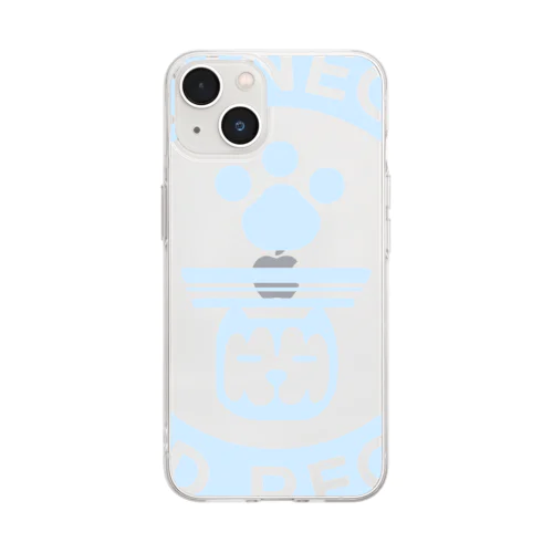 ギンネコワールドレコード Soft Clear Smartphone Case