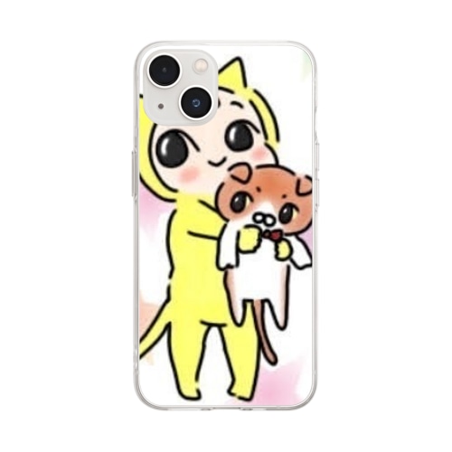 にぃたんと一緒 Soft Clear Smartphone Case